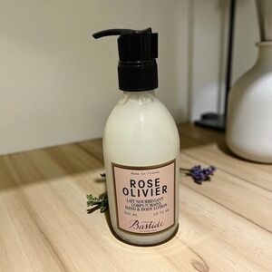 Rose Olivier Hand & Body Lotion | 10 oz Glass Bottle | Made in France | Luxury